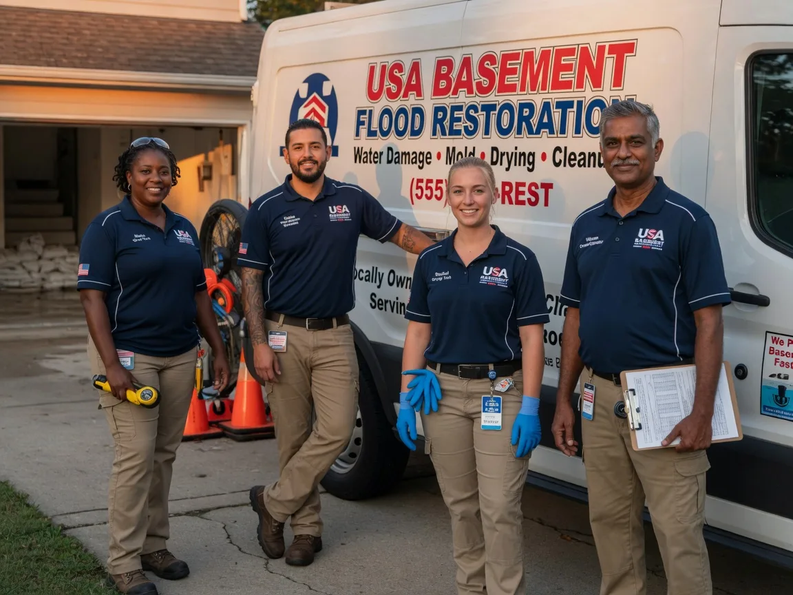 Basement Flood Cleanup company in Grosse Tete, LA